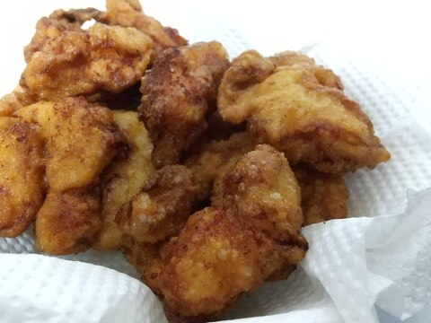 鶏胸肉でジューシー鶏天